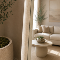 The Haven Mirror – Oversized Wooden Arch Mirror