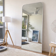 Louis Minimalist Large Rectangle Mirror