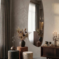 The Aura Ellipse Organic Mirror 190x60cm