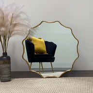 DIVA Irregular Round Mirror