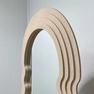 DORRY Wave Arch Mirror  size 183x101cm
