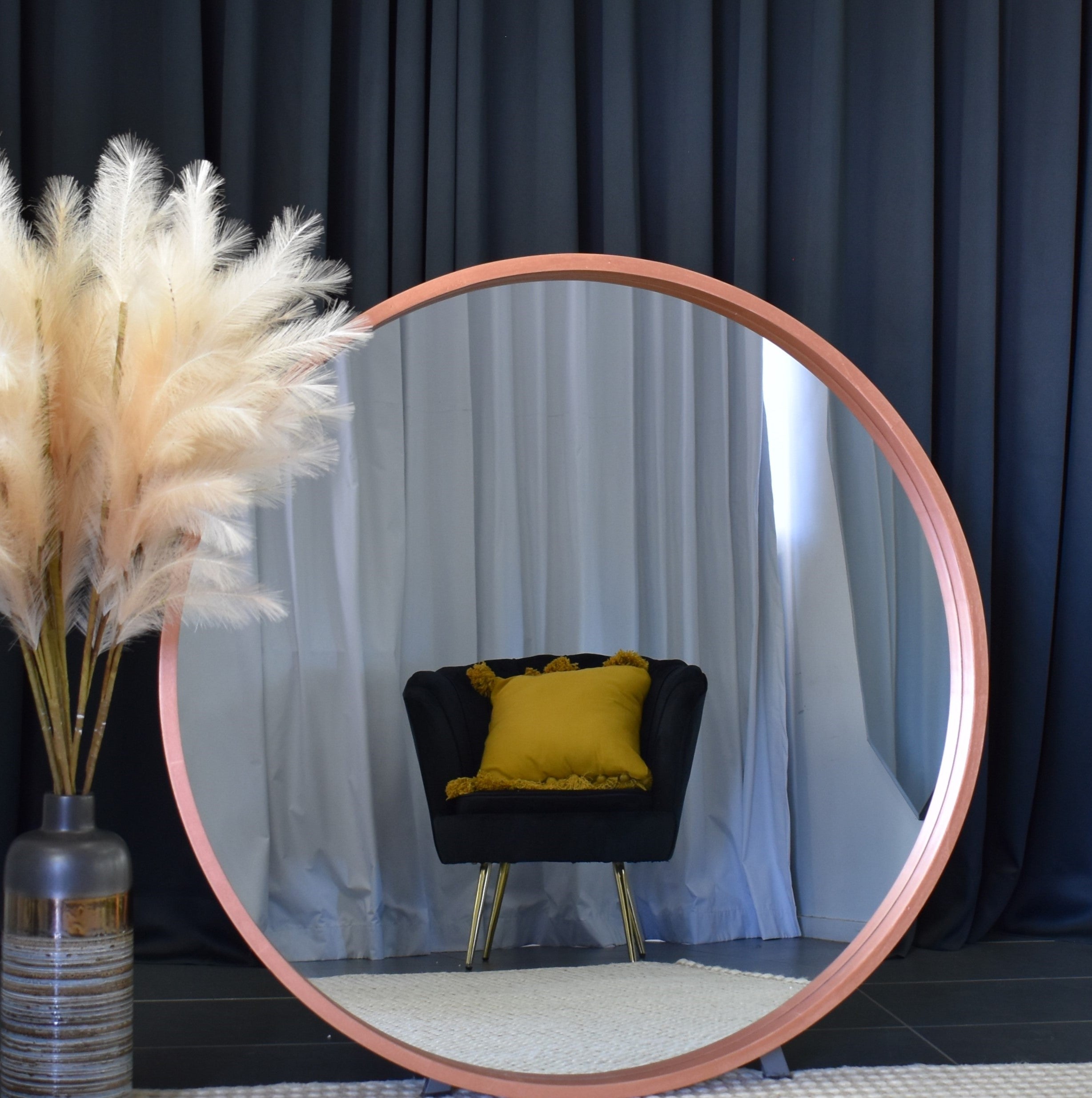 Round Wood Mirror From $88 to $399