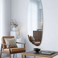 The Aura Ellipse Organic Mirror 190x60cm