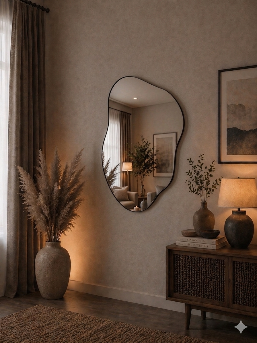 Mirage Irregular Mirror 100x80cm
