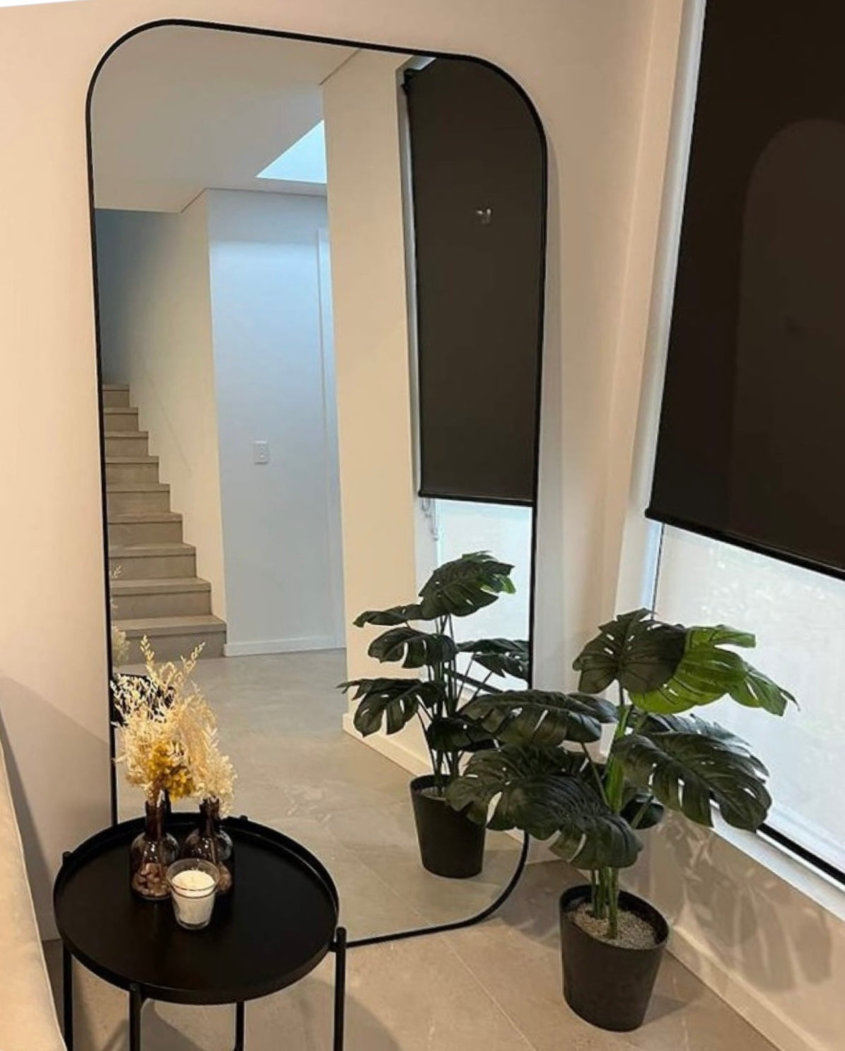 PINNACLE Large Rectangular Curved Mirror