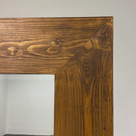 Extra Large Wood Rectangle Mirror
