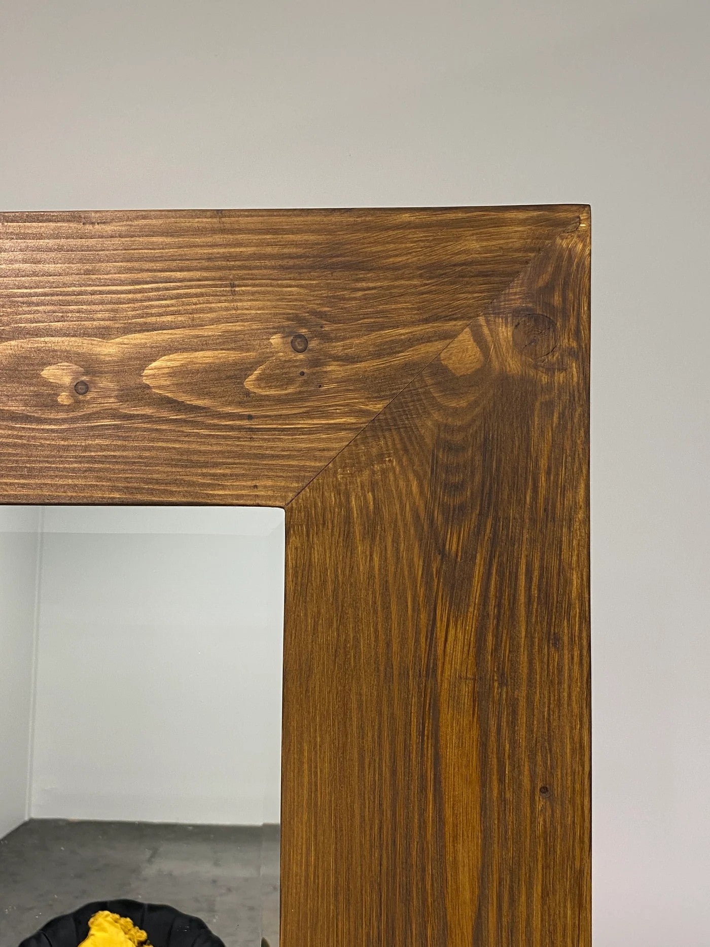 Extra Large Wood Rectangle Mirror
