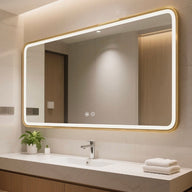 Zura LED Mirror curved frame