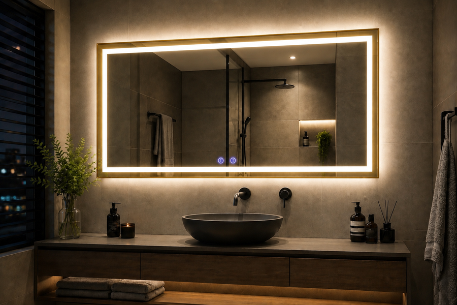 Luxe Frame Pro LED Mirror