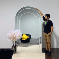 Clover Arch Mirror From $249 Minimalist Metal Frame
