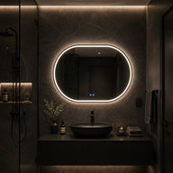 LUVA Pro Oval LED Mirror 120x80cm
