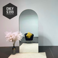 Zenith Minimalist Arch Floor Mirror