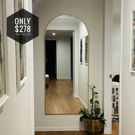 Clover Arch Mirror Minimalist Metal Frame