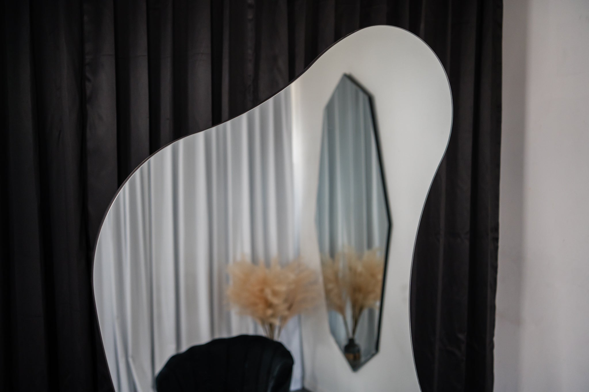 Irregular Hourglass Mirror $399 size 190x90cm