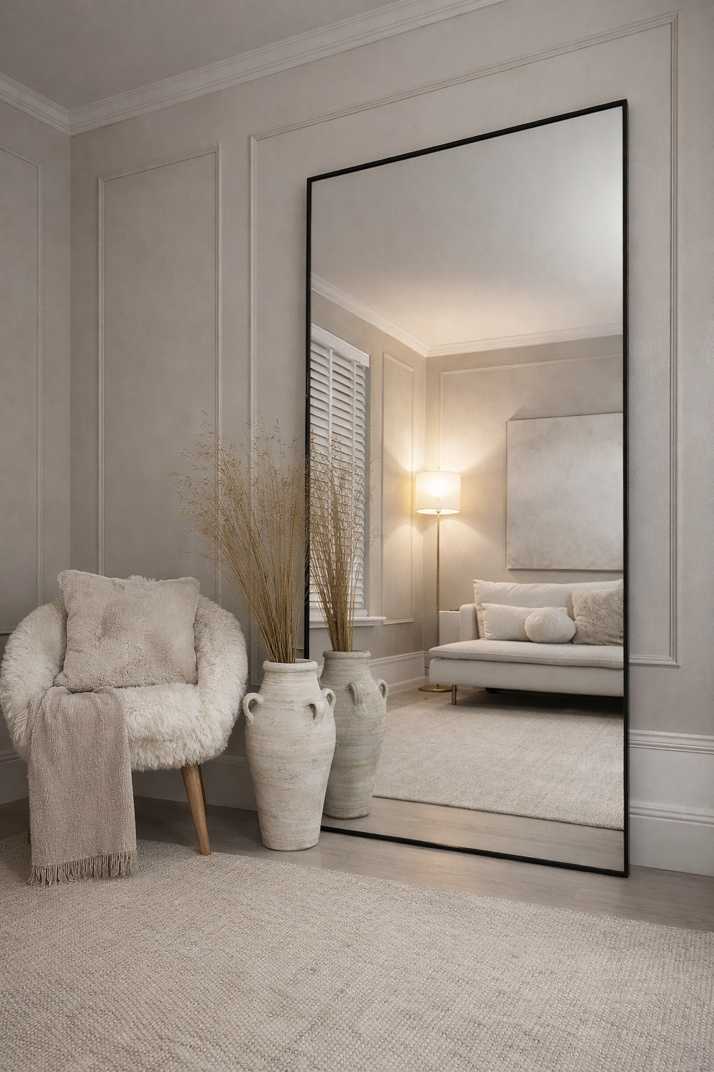 Studio Rectangle Minimalistic Mirror