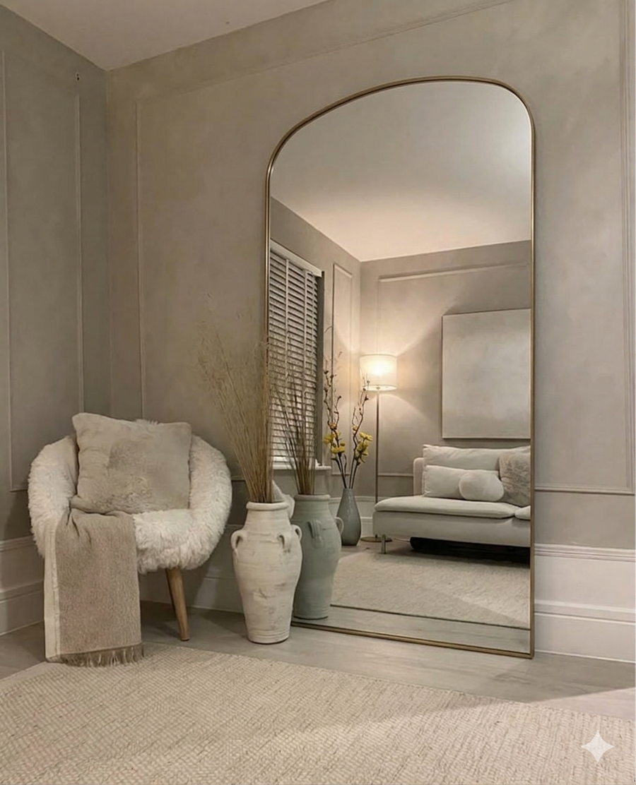 Louisiana Extra Large Arch Mirror