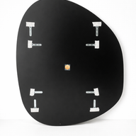 HALO - 100x80cm Curved Irregular Wall Mirror / Modern Design