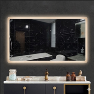 Sigma Pro Rectangle large LED Mirror 140x100cm