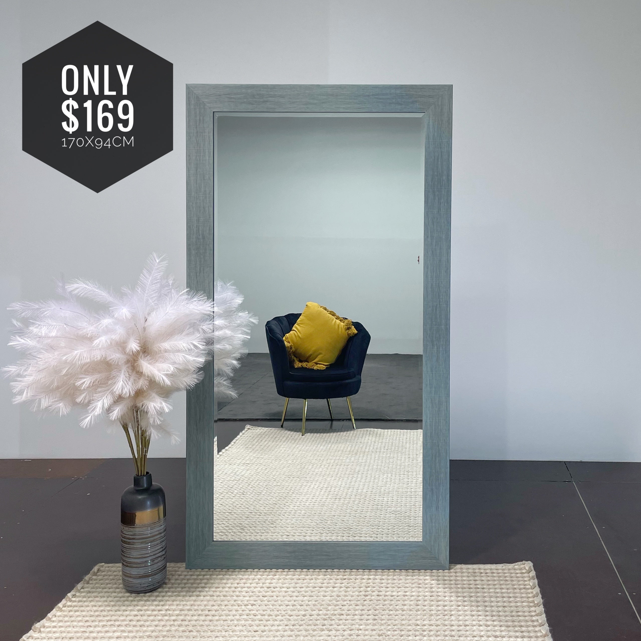 Entryway Mirror Textured Art no.116