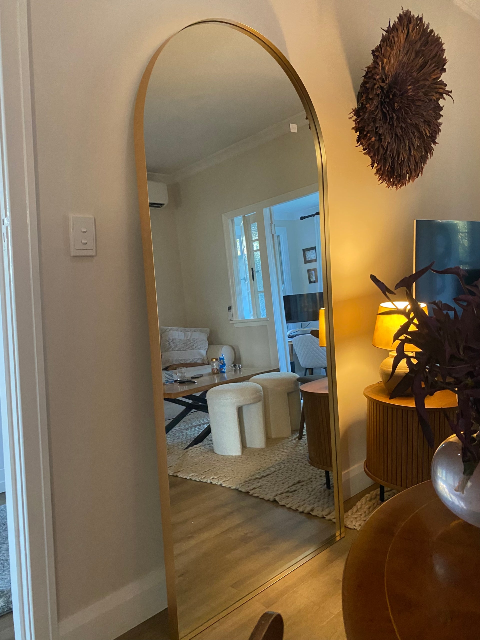 Zenith Minimalist Arch Mirror Brisbane, QLD · Queensland Mirror