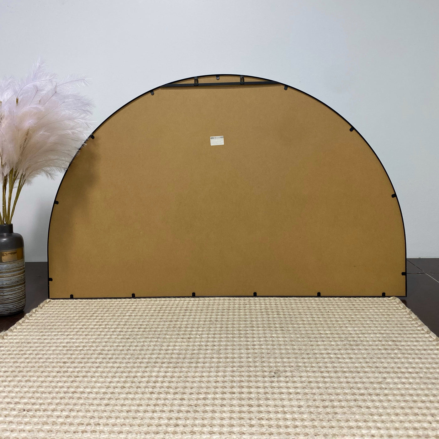 Moon Wide Half Arch Mirror