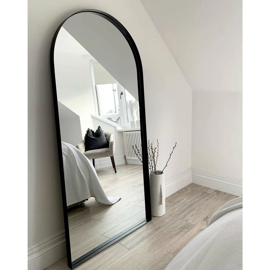 Zenith Minimalist Arch Floor Mirror