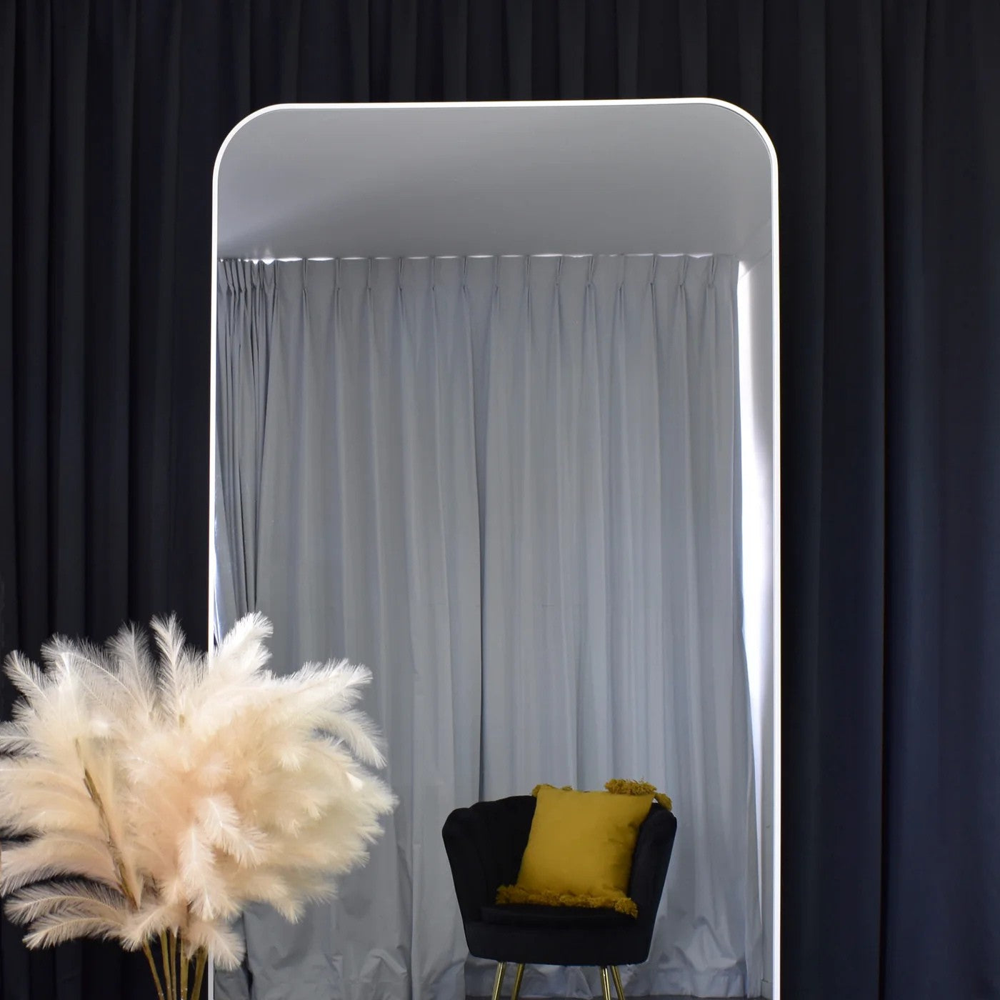 Louis Minimalist Large Rectangle Mirror