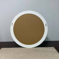 MIRANDA Round Marble Look Mirror