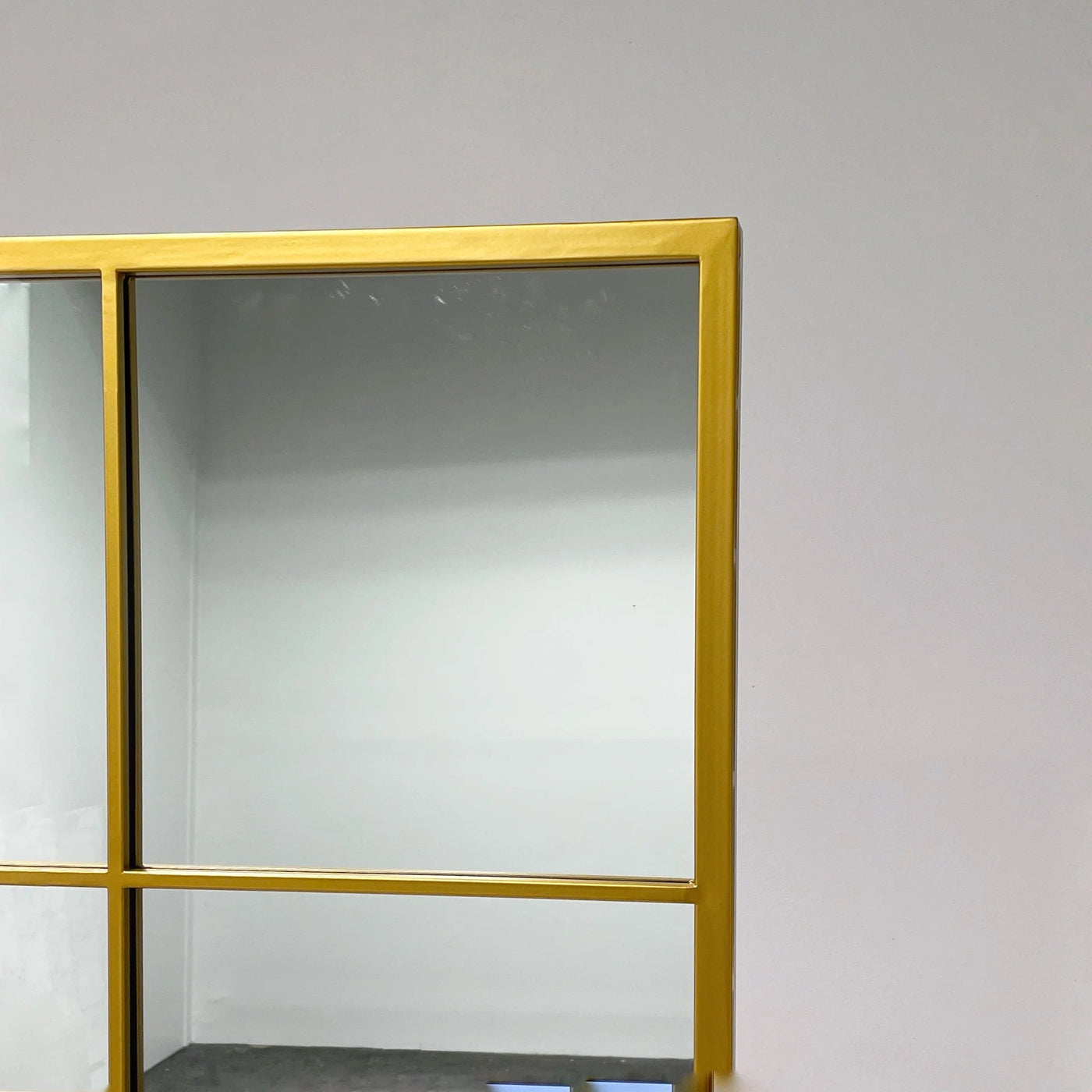 Manhattan Grid Rectangle Large Hampton Mirror
