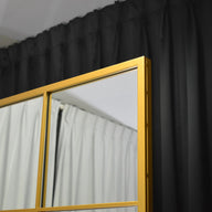 Manhattan Grid Rectangle Large Hampton Mirror