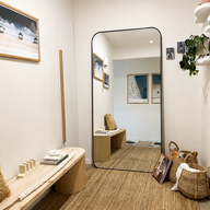 PINNACLE Large Rectangular Curved Mirror