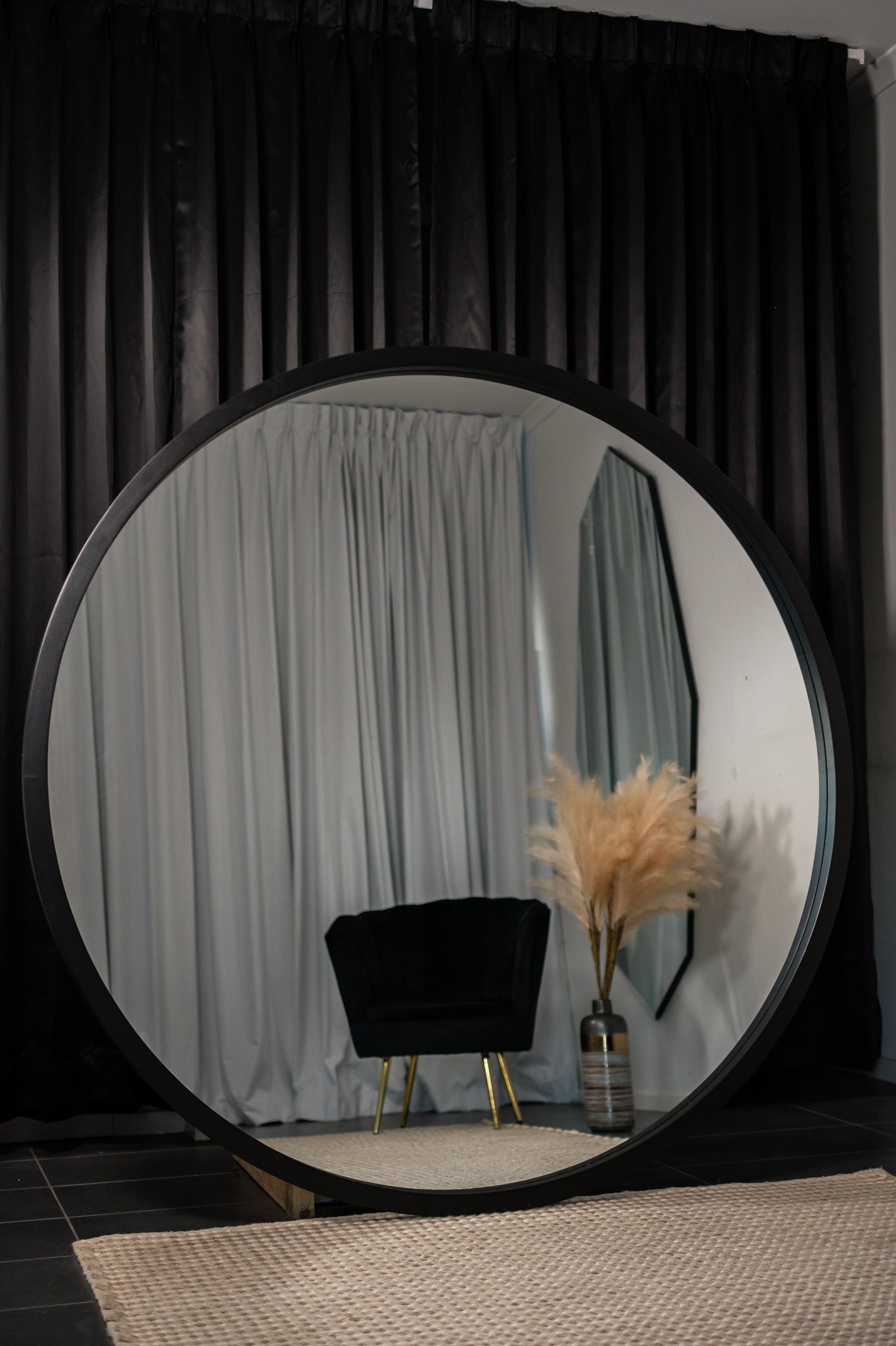 Round Wood Mirror From $88 to $399