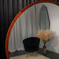 Round Wood Mirror From $88 to $399