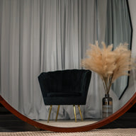 Round Wood Mirror From $88 to $399