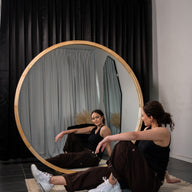 Round Wood Mirror From $88 to $399