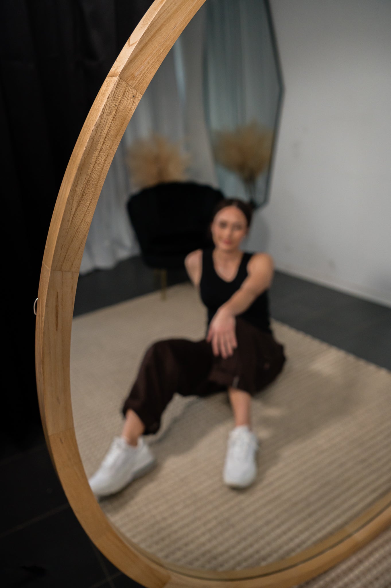 Round Wood Mirror From $88 to $399