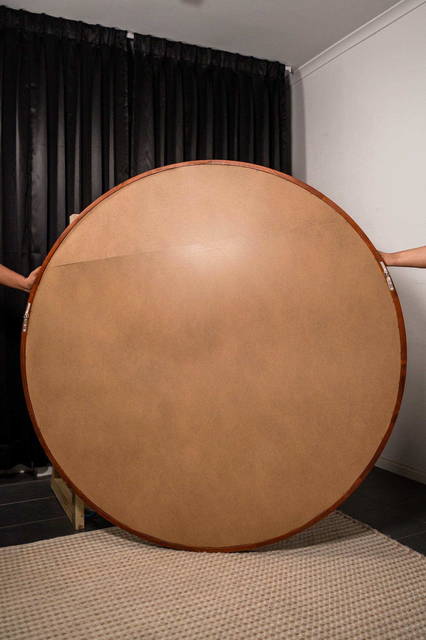 Round Wood Mirror starts $279 120cm - 150cm