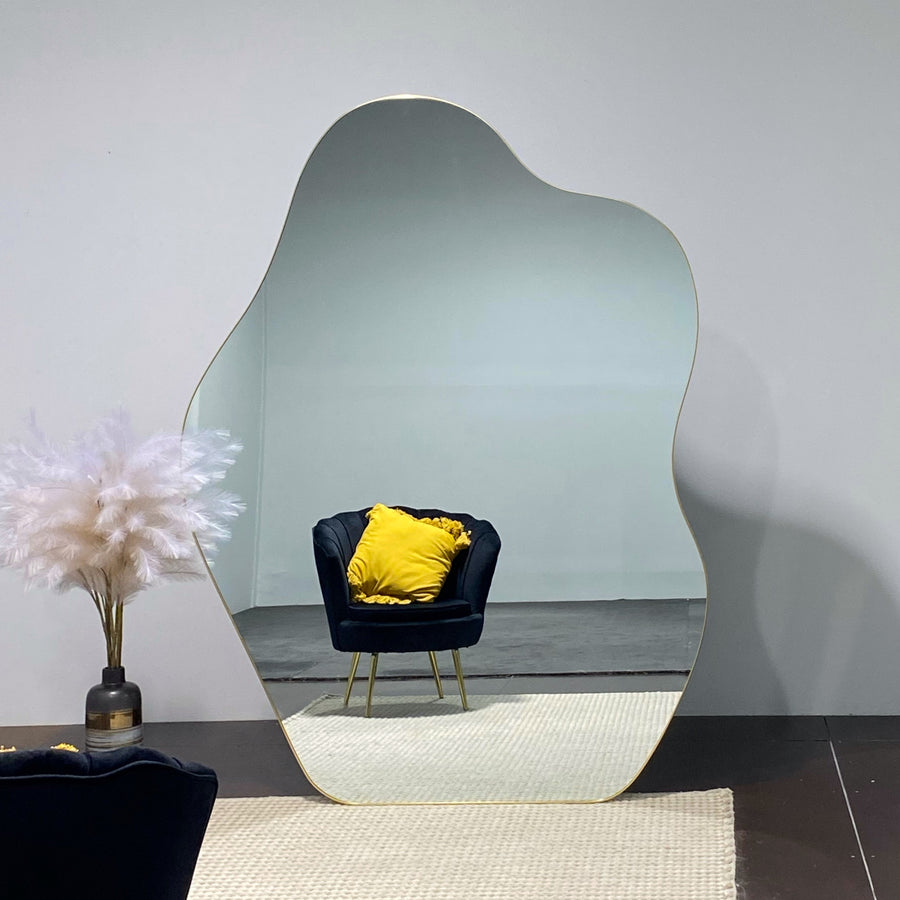 Extra Large Irregular Mirror - AMIRA | Freeform & Asymmetrical Wall Mirror