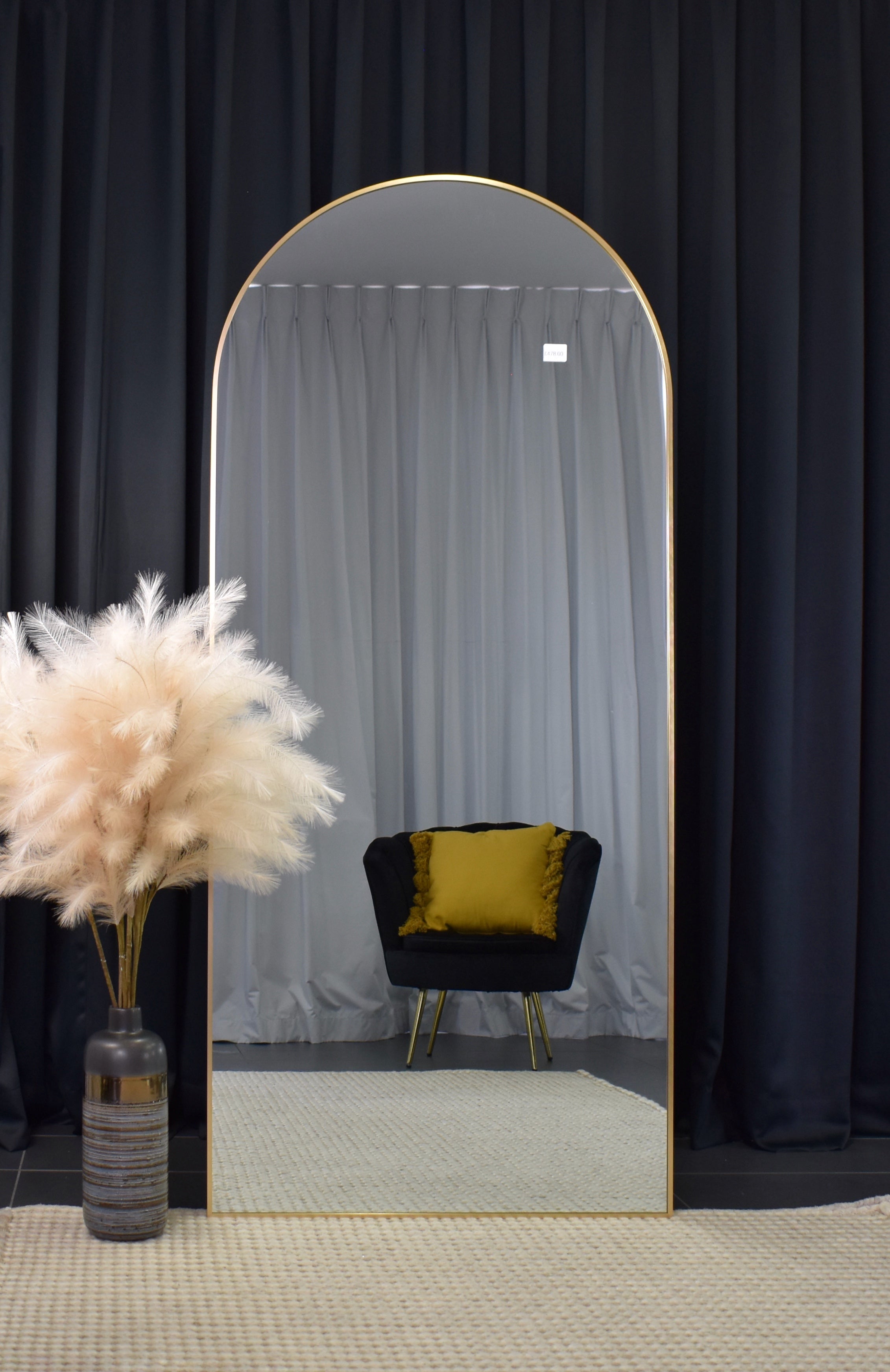 Clover Arched Mirror From $278 Minimalist Metal Frame