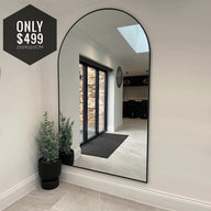 Clover Arch Mirror Minimalist Metal Frame