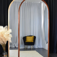 TAMARA Wood Arch Large Timber Mirror