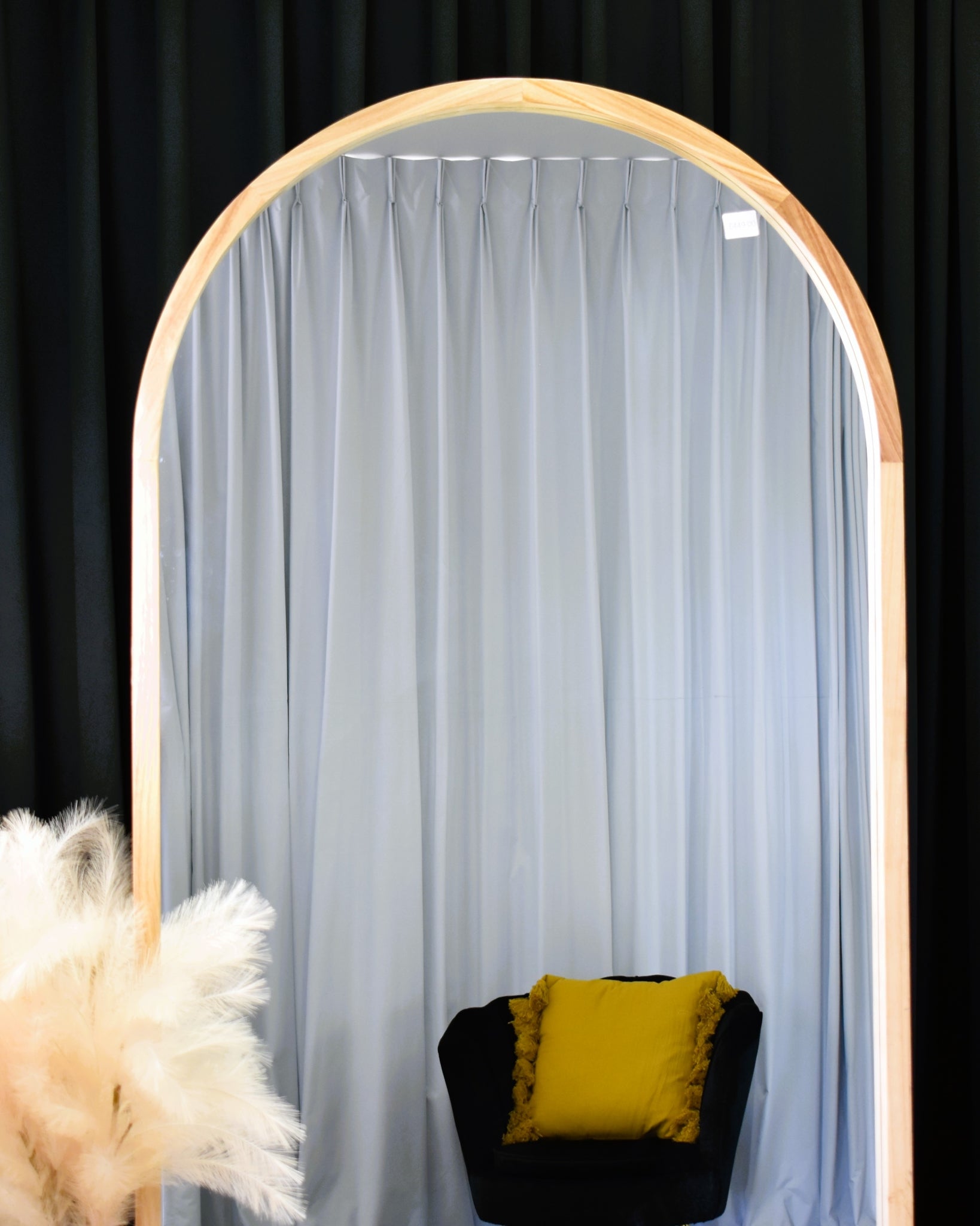 Tamira Wooden Arch Mirror $299