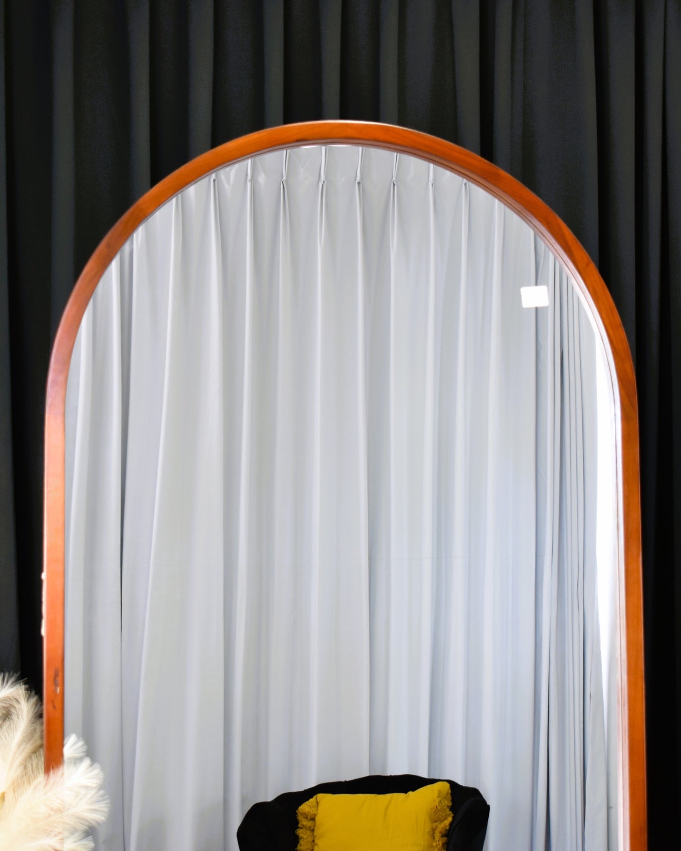 Tamira Wooden Arch Mirror $299