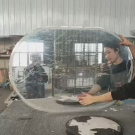 LUVA Pro Oval LED Mirror 120x80cm
