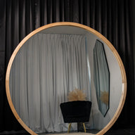 Round Wood Mirror From $88 to $399